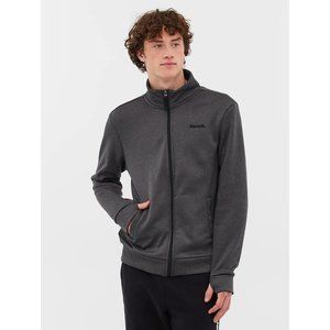 Bench Men’s New Outerwear Full Zip / Jacket Windbreaker Gray